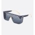 DiorClub M1U Blue Dior Oblique Mask Sunglasses