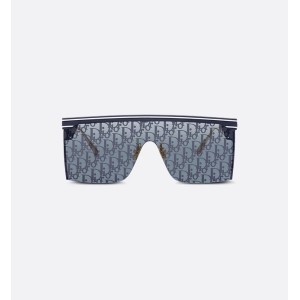 DiorClub M1U Blue Dior Oblique Mask Sunglasses