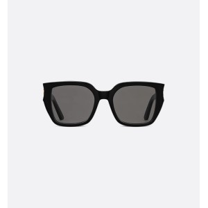 DiorGlow S1F Black Square Sunglasses