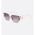 30Montaigne B3U Gradient Purple-to-Nude Butterfly Sunglasses