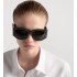 DiorNuit S1I Black Square Sunglasses