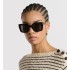 30Montaigne S13F Black Square Sunglasses