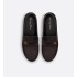 Dior Time Loafer Chocolate Brown Suede Goatskin