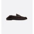 Dior Time Loafer Chocolate Brown Suede Goatskin