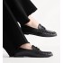 Dior Time Loafer Black Crinkled Patent Calfskin