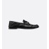 Dior Time Loafer Black Crinkled Patent Calfskin