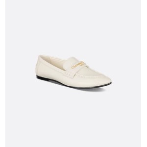 Dior Boy Loafer White Supple Calfskin