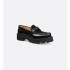 Dior Boy Platform Loafer Black Brushed Calfskin