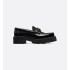 Dior Boy Platform Loafer Black Brushed Calfskin
