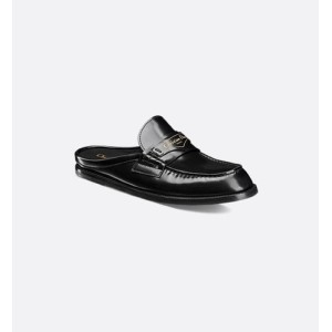 Dior Boy Mule Black Brushed Calfskin