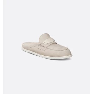 Dior Boy Mule Light Beige Suede Calfskin
