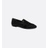 Dior Novel Loafer Black Dior Ornemental Embroidered Cotton and Velvet