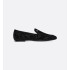 Dior Novel Loafer Black Dior Ornemental Embroidered Cotton and Velvet