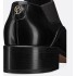 Dior Dandy Derby Shoe Black Brushed Calfskin