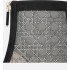Naughtily-D Heeled Ankle Boot Transparent Mesh with Silver-Tone Strass Cannage Motif and Black Suede Goatskin