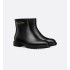D-Town Ankle Boot Black Brushed Calfskin