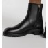 D-Town Ankle Boot Black Brushed Calfskin