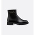 D-Town Ankle Boot Black Brushed Calfskin