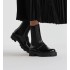D-Quest Ankle Boot Black Calfskin