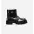 D-Quest Ankle Boot Black Calfskin