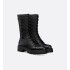 D-Road Ankle Boot Black Grained Calfskin