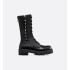 D-Road Ankle Boot Black Grained Calfskin