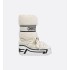 DiorAlps snow boots White lambskin shearling and suede