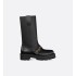 D-Quest Boots Black grained cowhide leather