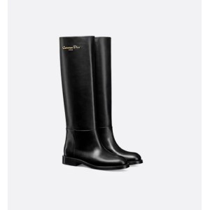 D-Town Boots Black soft cowhide leather