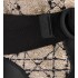 D-Major Boots Beige and black cannage tweed and black calfskin leather