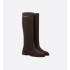 D-Town Boots Chocolate brown sheepskin suede