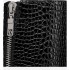 Dior Century Heeled Boots Black calfskin leather with crocodile-effect pattern