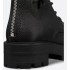 D-Road Boots Black grained cowhide leather