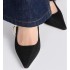 J'Adior slingback pumps Black technical fabric