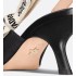 J'Adior slingback pumps Black technical fabric