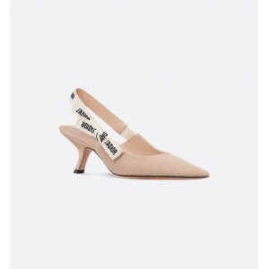 J'Adior slingback pumps Nude technical fabric