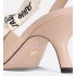 J'Adior slingback pumps Nude technical fabric
