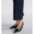 J'Adior slingback pumps Black cowhide leather