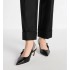 Dior Toujours slingback pumps Black hollow soft lambskin leather