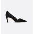 My Dior high heels Black sheepskin suede