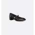 Dior ballet pumps Black quilted cowhide leather cannage