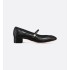 Dior ballet pumps Black quilted cowhide leather cannage