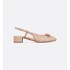 Dior Ballet slingback pumps Nude quilted cowhide leather cannage