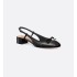 Dior ballet flats Black quilted cowhide leather cannage