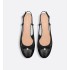 Dior ballet flats Black quilted cowhide leather cannage