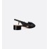 Dior ballet flats Black quilted cowhide leather cannage