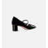 Jolie Dior high heels Black patent cowhide leather