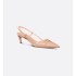 My Dior slingback pumps Rose pink patent calfskin leather
