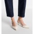 My Dior slingback pumps White patent cowhide leather