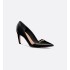 My Dior high heels Black soft cowhide leather